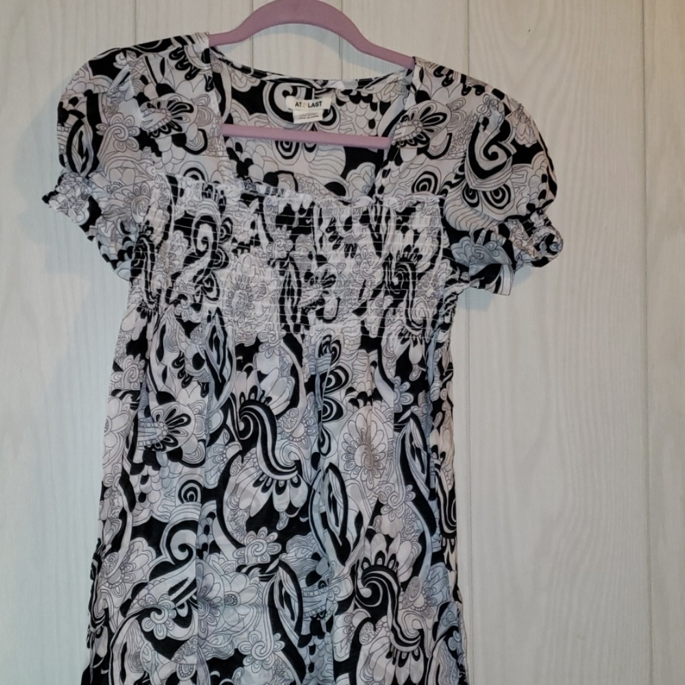 At Last paisley tunic